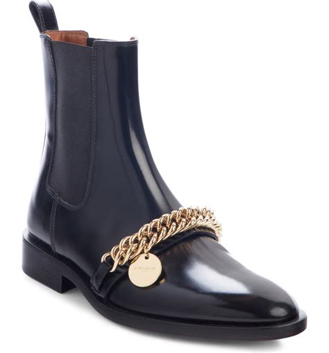 givenchy chelsea chain boots|givenchy boots women.